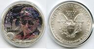 Anlagemünzen Dollar Dale Earnhardt American Eagle 1 oz Silver Colored Coin - P35 -