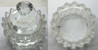 Sonstiges Jewelry Box Organizer K9 Crystal Candy Bowl with Lid - P43 -