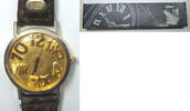 Sonstiges Guess 3D Raised Numbers Wristwatch w/ Box - Untested - P112 -