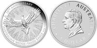 Anlagemünzen $1 Coin 2024 Australian Wedge-Tailed Eagle 1 oz 9999 Silver BU Uncirculated -