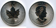 Anlagemünzen $5 Coin 2021 Canada Maple Leaf 9999 Silver 1 oz Uncirculated ounce Bullion JK476 -