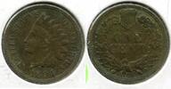 US Coins Indian Head Cent 1894 Penny - Q458 -