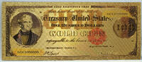 US Paper Money $100 Gold 1882 Coin Certificate Novelty 24k Gold Plated Foil Note Bill - GFN30 -