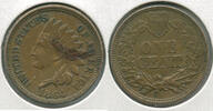 US Coins Indian Head Cent 1864 Penny - Philadelphia Mint - ST320 -