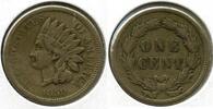 US Coins Indian Head Cent 1859 Penny - Copper-Nickel - Q137 -
