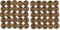 US Coins Cent 1982-P Lincoln Memorial  Penny Small Date 50-Coin Roll Unc... 65.00 US$  +  5.95 US$ shipping