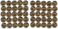 US Coins Cent 1960-D Lincoln Memorial  Penny 50-Coin Roll BU Red Pennies... 12.00 US$  +  5.95 US$ shipping