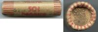 US Coins Cent 1957-P Lincoln Wheat  Penny 50-Coin Roll Uncirculated Penn... 40.00 US$  +  5.95 US$ shipping