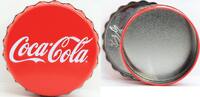 Other  Coca-Cola Coke Tin Round Container Red Soda Pop 4' Memorabilia St... 9.95 US$  +  5.95 US$ shipping