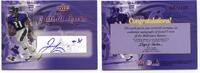 Other  Jamal Lewis /100 Autograph Card 2004 Fleer Authentic Football Rav... 22.00 US$  +  5.95 US$ shipping