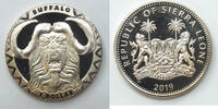 World Coins 1 Dollar 2019 Sierra Leone Buffalo Commemorative Coin $ - Bi... 101.13 元  ＋  运费