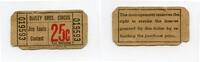 Other  Joe Louis Contest Dailey Bros Circus Ticket 1950s Boxing - KR954  505.65 元  ＋  运费
