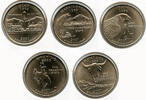 US Coins Quarter 2007-D State  5-Coin Set - WY MT ID WA UT - Denver Mint  67.08 元  ＋  运费