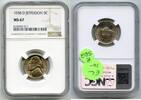 US Coins Jefferson Nickel 1938-D  NGC MS67 Certified - Denver Mint - R56... 741.62 元  ＋  运费