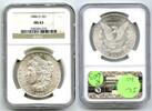 US Coins Dollar 1884-O Morgan Silver NGC MS 63 Certified - New Orleans Mint - R603 -