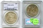 US Coins Dollar 1904-S Morgan Silver PCGS AU50 Toning Toned - San Francisco Mint - R606 -