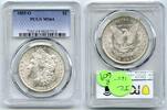 US Coins Dollar 1885-O Morgan Silver PCGS MS64 Certified - New Orleans Mint - R609 -