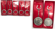 Publications & Supplies Dollar Large  Coin Keychain Bezels - Lot of 5 - ... 19.95 US$  +  5.95 US$ shipping