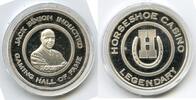Bullion Medal Jack Binion Hall of Fame 999 Silver 1 oz  Round Horseshoe ... 125.00 US$  +  5.95 US$ shipping