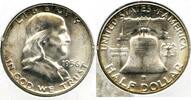 US Coins Half Dollar 1956 Franklin Silver  - Philadelphia Mint - Toning ... 60.00 US$  +  5.95 US$ shipping