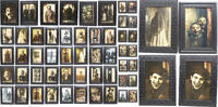Other Halloween Horror 7x5 Antique Style Framed Print Wolf Witch Clown Lot of 52 AJ121 -