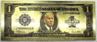 USA Banknoten Sleepy Joe Biden Divided States $1 Note Novelty 24K Gold Foil Plated Bill GXX04 -