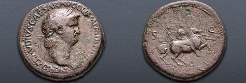 Nero Ad 54 68 Ae Sestertius 33mm 27 44 G 1h Rome Mint Struck Circa Ad 64 Ma Shops