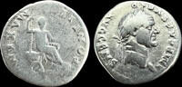 Italy Vespasian 73 AD Roman Empire, Vespasian Silver Denarius AR – Rome ... 150.00 US$  +  15.00 US$ shipping