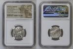 ATTICA, ATHENS ATTICA. Athens. Ca. 440-404 BC. AR tetradrachm (23mm, 17.17 gm, 1h). NGC XF 4/5 AR Tetradrachm c.440-404 BC NGC XF Strike: 4/5 Surface
