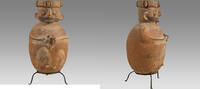   Ancient Pre Columbian Chancay Large Bulbous Figural Vessel Ca. 800-120... 975.00 US$  +  15.00 US$ shipping