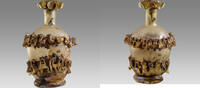 Italy Glass Bottle 2nd century AD Ancient Roman Glass Bottle with Rigare... 450.00 US$  +  15.00 US$ shipping