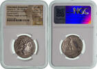 PTOLEMAIC KINGDOM PTOLEMAIC KINGS of EGYPT. Ptolemy VI. 180-145 BC. AR Tetradrachm (14.05 gm). Cyp AR Tetradrachm Ptolemy VI, 180-145 BC NGC Ch AU St
