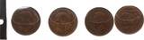 Großbritannien 1 Penny komplette Serie 12 Stück 1937 - 1948 George VI., 1936 - 1952 Meist EF, einige besser