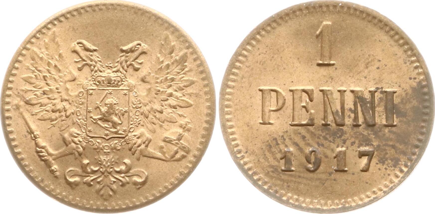 1 Пенни 1900 Финляндия