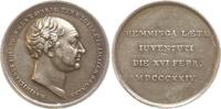 Bayern, Königreich, Memmingen, Stadt Kleine Silbermedaille Maximilian I. Joseph, 1806 - 1825, v. Losch, a. d. 25-jährige Regierungsjubiläum -