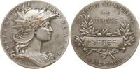 Frankreich, Troyes Bronzemedaille v. Dubois, Preismedaille des Gemeinderates, verliehen an Monsieur STREF -