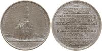 Bayern, Königreich, München, Stadt Zinngussmedaille Ludwig I., 1825-1848, v. Birnböck, Fertigstellung der Maria-Hilf Kirche i.d. Au -