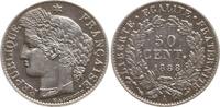 Frankreich, 3. Republik 50 Centimes Typ Cérès, Paris -