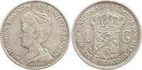 Niederlande, Königreich 1 Gulden Wilhelmina, 1890 - 1948 -