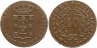 Portugal, Königreich 40 Reis Michael I., 1828 - 1834 -