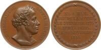 Frankreich, Königreich Bronzemedaille v. Caunois, Tod Maximilien Foy, 1775 - 1825, General Napoleons und Staatsmann -