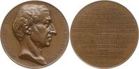 Frankreich, Königreich Bronzemedaille Louis Philippe I., 1830 - 1848, v. Borrel, a.d. Dichter Nepomuk Louis Lemercier -