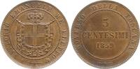 Italien 5 Centesimi Vittorio Emanuele II., Provisorische Regierung, 1859 - 1861, Birmingham -