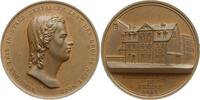 Sachsen-Weimar-Eisenach Bronzemedaille von Facius, Schillers Wohnhaus in Weimar -
