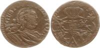 Polen, Königreich Cu Schilling August III., 1733 - 1763 -