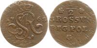 Polen, Königreich Cu 1/2 Groschen Stanislaus August, 1764 - 1795 -