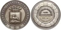 Belgien, Königreich, Provinz Antwerpen Versilberte Bronzemedaille Turnhout, Auszeichnung Kunstakademie, Bildhauerei, verl. an Knudde Dyonis -