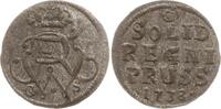 Brandenburg-Preußen, Königreich Schilling (Solidus) Friedrich Wilhelm I., 1713 - 1740, Königsberg -