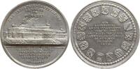 Bayern, Königreich, München, Stadt Zinnmedaille Maximilian II. Joseph, Industrieausstellungs-Gebäude, Architekt Voit, Nürnberg -
