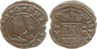 Spanien, Königreich 16 Maravedis Philipp IV., 1621 - 1665, Madrid -